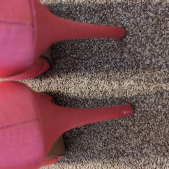 Asos bright pink open toed platform shoes - Picture 6 of 6